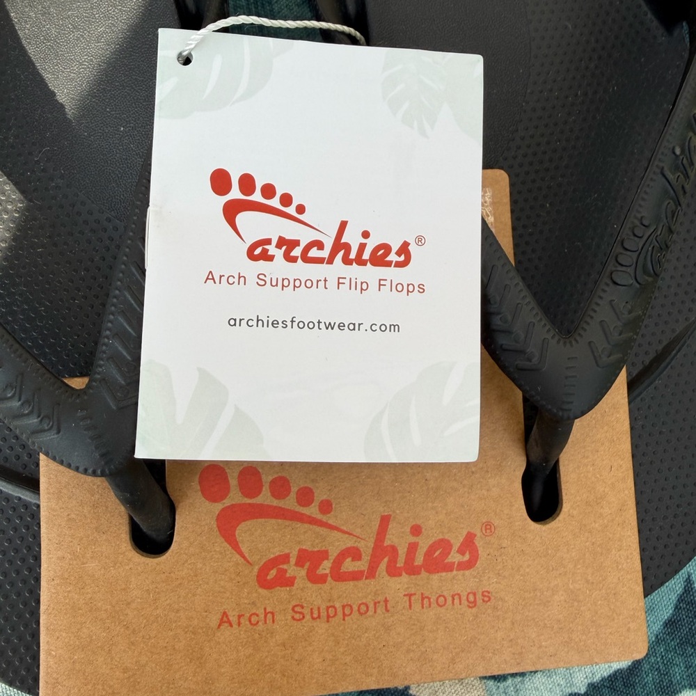 Archie’s original arch support unisex flip flops NWT - Picture 5 of 6